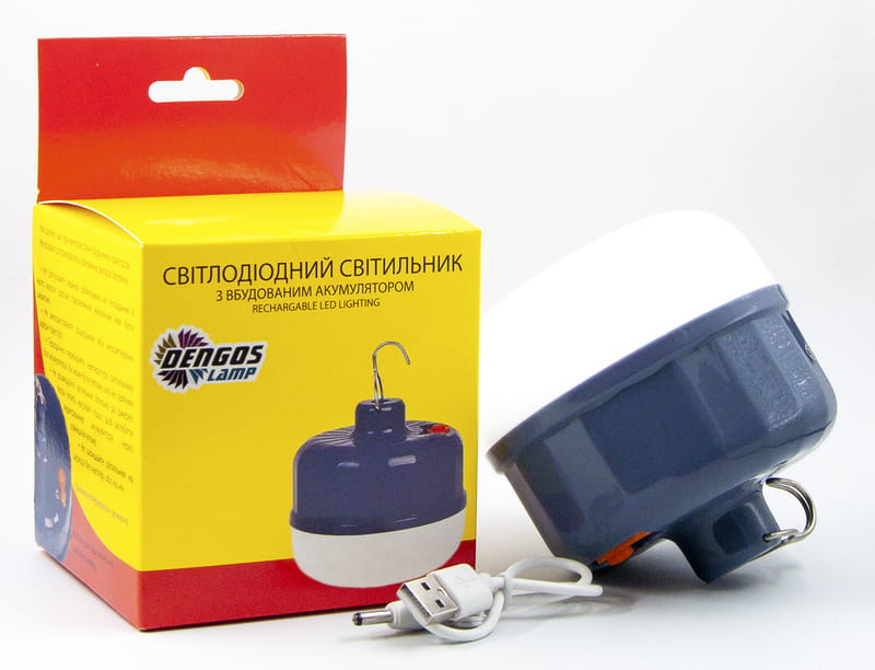 Светильник с LED лампой и USB интерфейсом для подключения/зарядки, 5V, 60W (LED-ULR-5V60W)