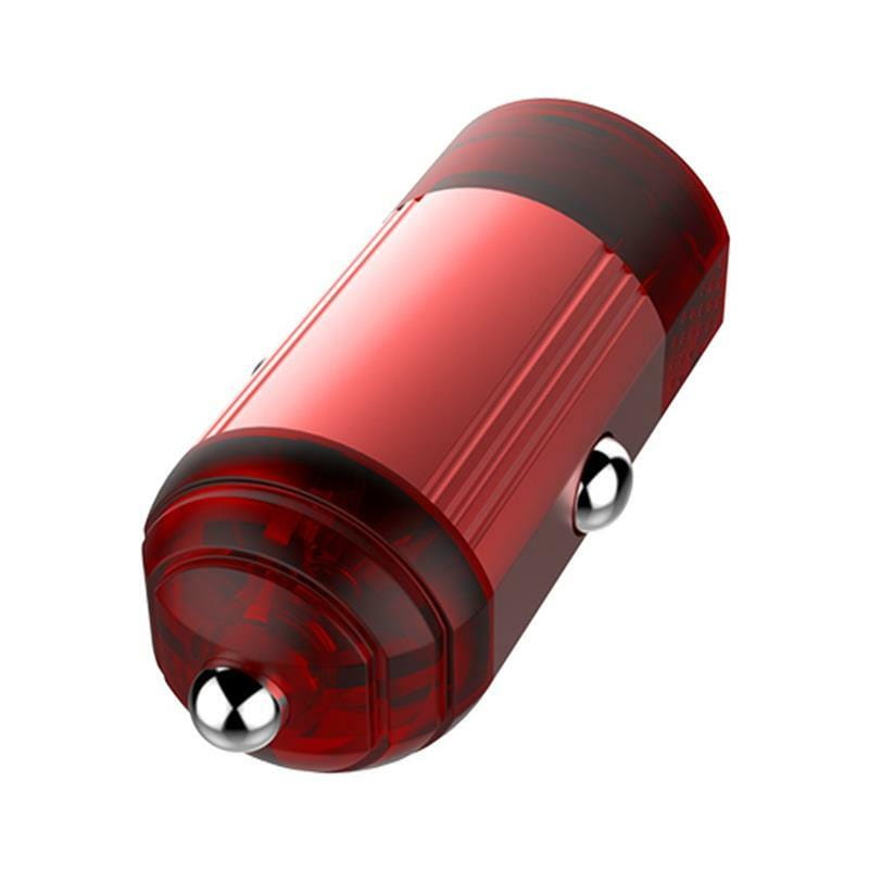Автомобільний зарядний пристрій ColorWay (1USBх3А) QC3.0 Red (CW-CHA012Q-RD)