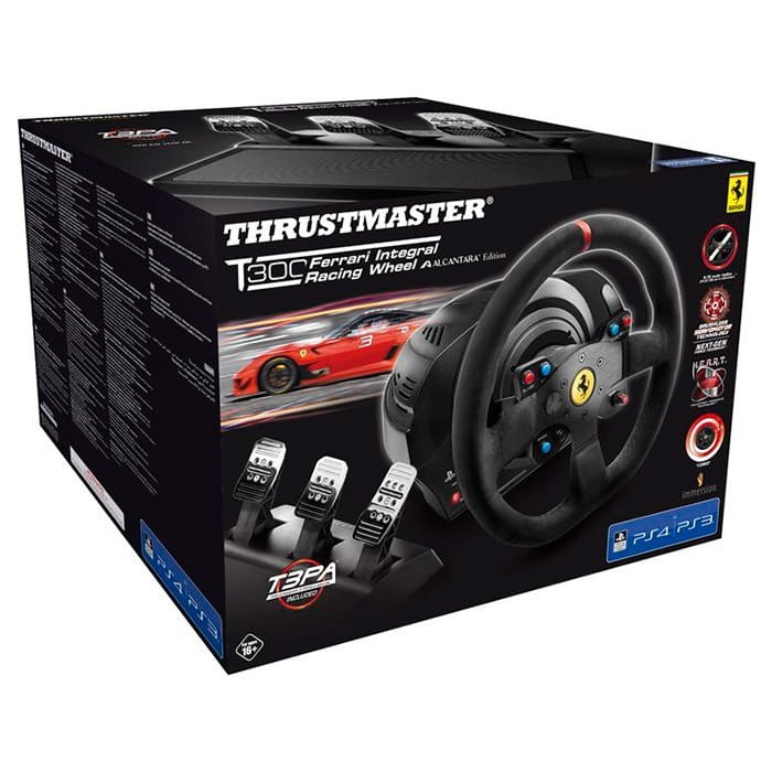 Кермо Thrustmaster T300 Ferrari Integral RW Alcantara edition PC/PS3/PS4 (4160652)