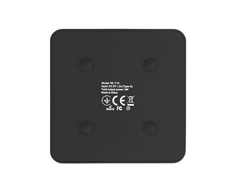 Беспроводное зарядное устройство REAL-EL WL-710 1.5A 5W Black