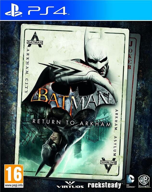 Гра Batman: Return to Arkham для Sony PlayStation 4, Russian subtitles, Blu-ray (5051892199407)