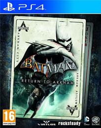 Гра Batman: Return to Arkham для Sony PlayStation 4, Russian subtitles, Blu-ray (5051892199407)