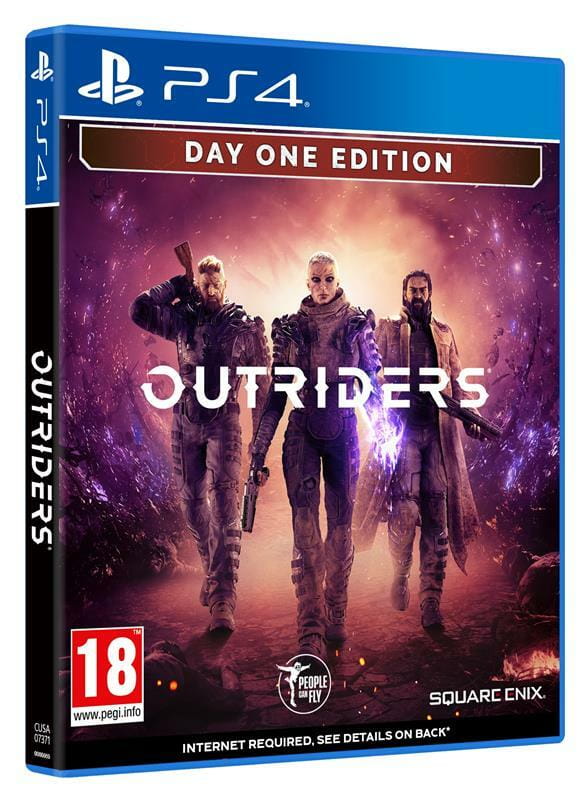 Игра Outriders Day One Edition для Sony PlayStation 4, Blu-ray (SOUTR4RU02)