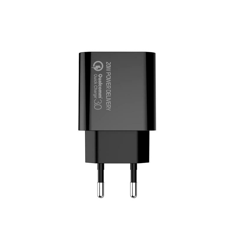 Сетевое зарядное устройство ColorWay (1USB Type-C PDx3A) Black (CW-CHS026PD-BK)