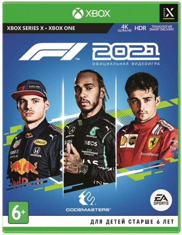 Гра F1 2021 для Xbox One, Russian subtitles, Blu-ray (1104957)