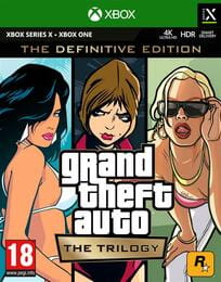 Игра Grand Theft Auto: The Trilogy – The Definitive Edition для Xbox One, Russian subtitles, Blu-ray (5026555366090)