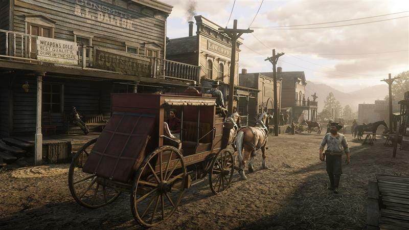 Игра Red Dead Redemption 2 для Xbox One, Russian subtitles, Blu-ray (5026555358989)