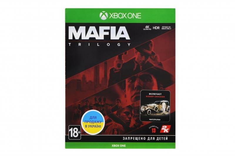 Гра Mafia Trilogy для Xbox One, Russian Subtitles,  Blu-ray (5026555362832)