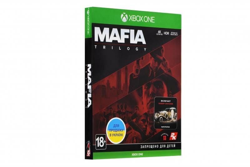 Игра Mafia Trilogy для Xbox One, Russian Subtitles,  Blu-ray (5026555362832)