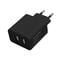 Фото - Мережевий зарядний пристрій ColorWay AutoID (2USBx2.4A) Black (CW-CHS016-BK) | click.ua