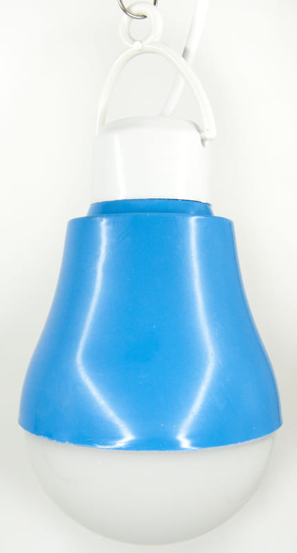 USB-світильник з LED-лампочкою Dengos, шнур ~1м, 5V, 5W, Blue (LED-BULB-5V5W-BLUE)