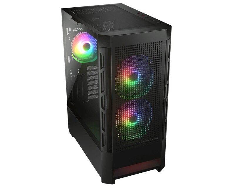 Корпус Cougar Duoface RGB Black без БП