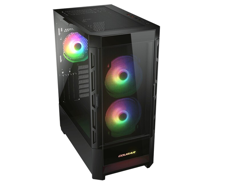 Корпус Cougar Duoface RGB Black без БП
