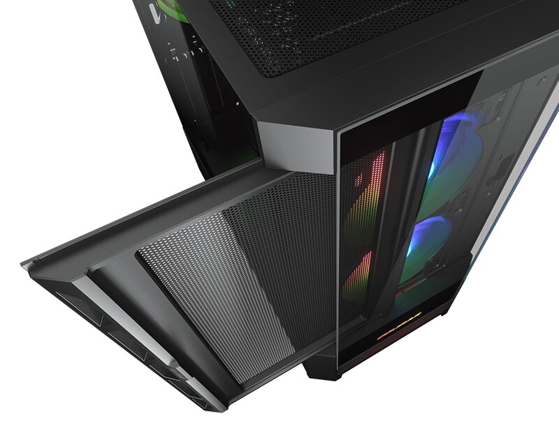 Корпус Cougar Duoface RGB Black без БП