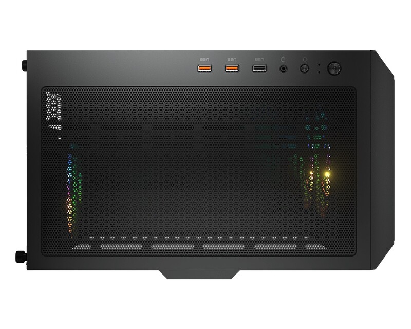 Корпус Cougar Duoface RGB Black без БП
