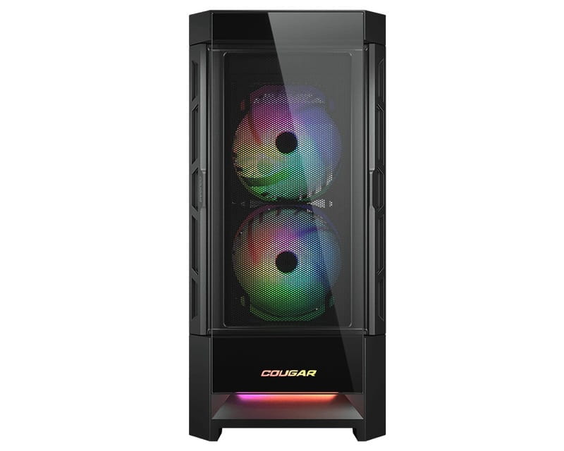 Корпус Cougar Duoface RGB Black без БП