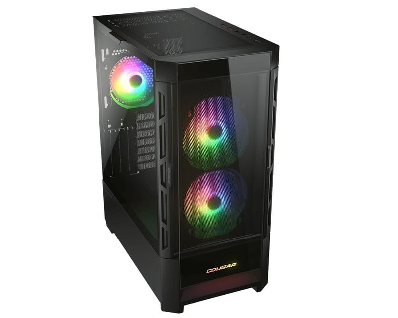 Корпус Cougar Duoface RGB Black без БП