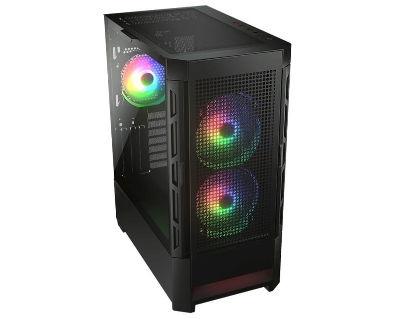Корпус Cougar Duoface RGB Black без БП