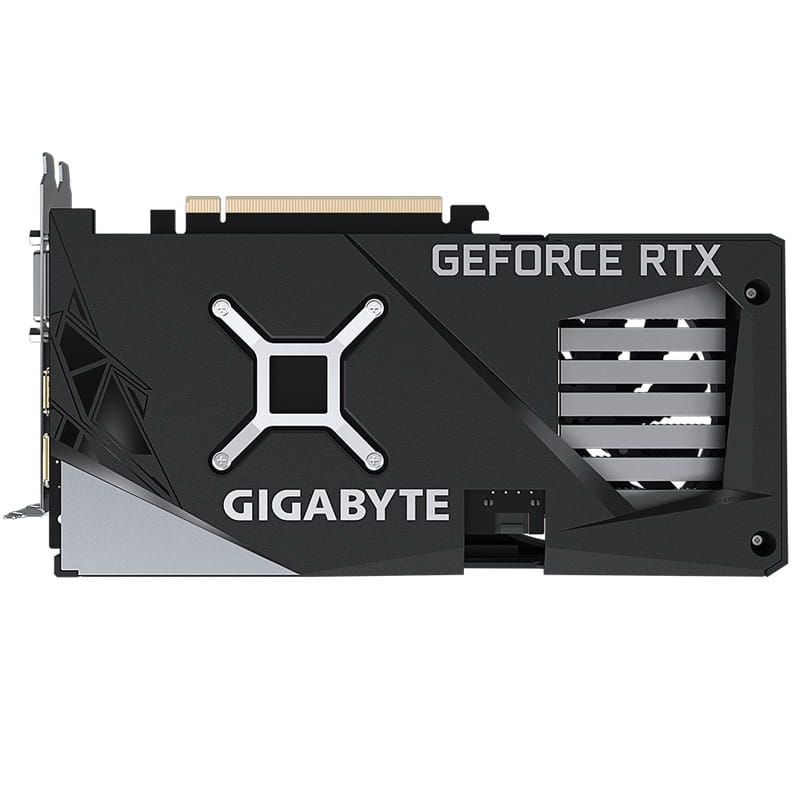 Видеокарта GF RTX 3050 8GB GDDR6 WindForce OC Gigabyte (GV-N3050WF2OC-8GD)
