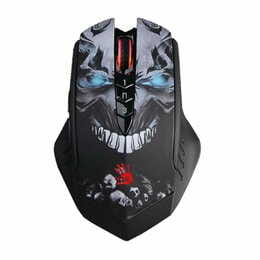 Мышь беспроводная Bloody R80 Plus (Skull) Black