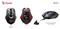 Фото - Миша бездротова Bloody R80 Plus (Skull) Black | click.ua