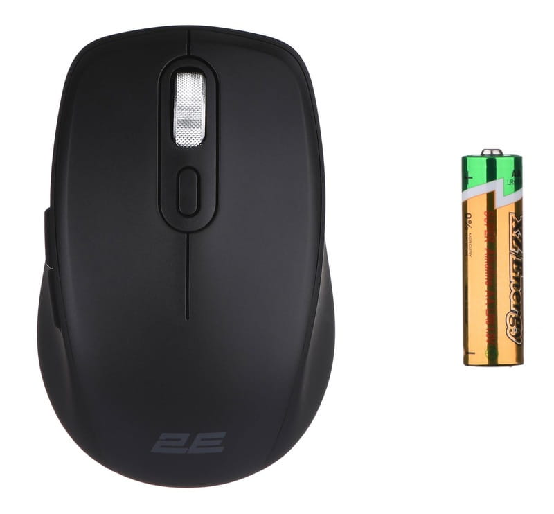 Миша бездротова 2E MF225 Silent WL BT Black (2E-MF225WBK)