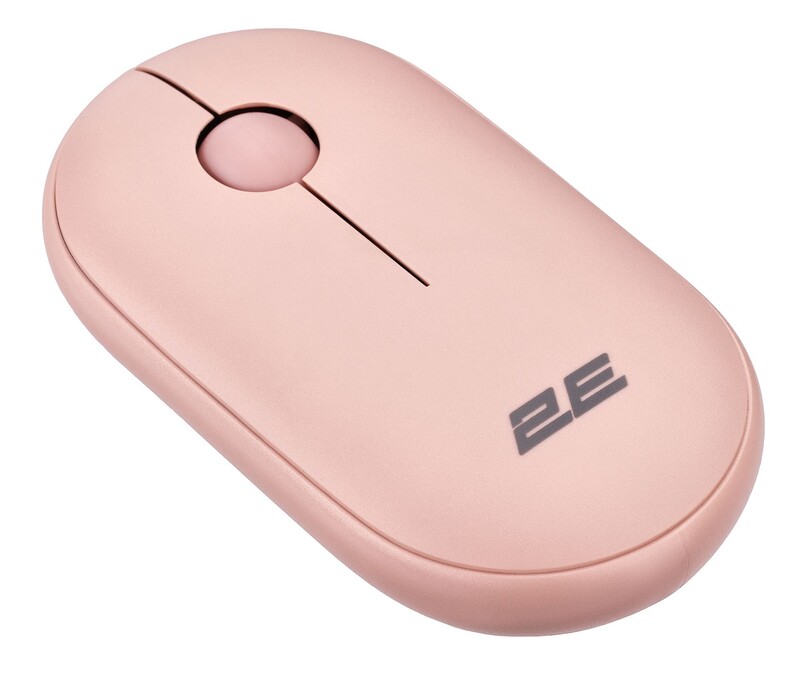 Мышь беспроводная 2E MF300 Silent Mallow Pink (2E-MF300WPN)