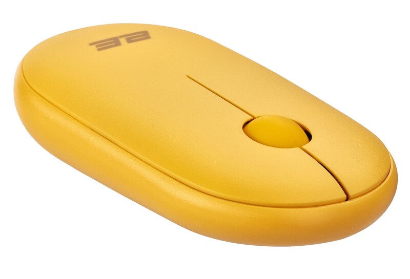 Мышь беспроводная 2E MF300 Silent WL BT Sunny yellow (2E-MF300WYW)