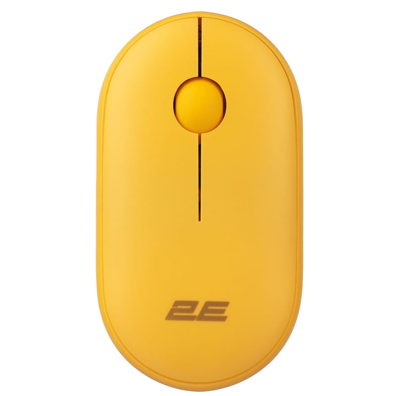 Мышь беспроводная 2E MF300 Silent WL BT Sunny yellow (2E-MF300WYW)