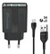 Фото - Сетевое зарядное устройство Grand-X (2xUSB 2.4A) Black (CH-15T) + кабель USB-C | click.ua