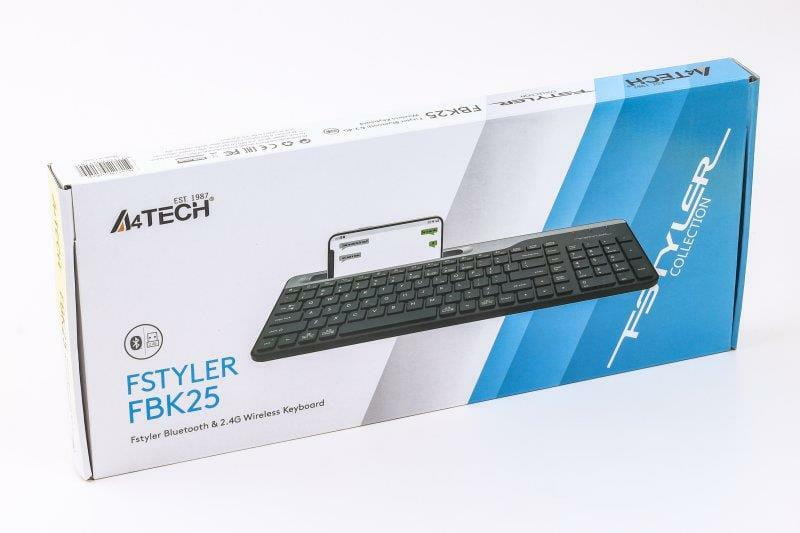 Клавіатура бездротова A4Tech Fstyler FBK25 Black