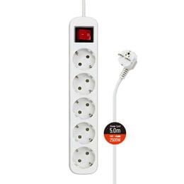 Купить Фильтр питания СolorWay (CW-PSEA55W) 5 розеток, 5м, White Фильтр питания СolorWay (CW-PSEA55W) 5 розеток, 5м, White