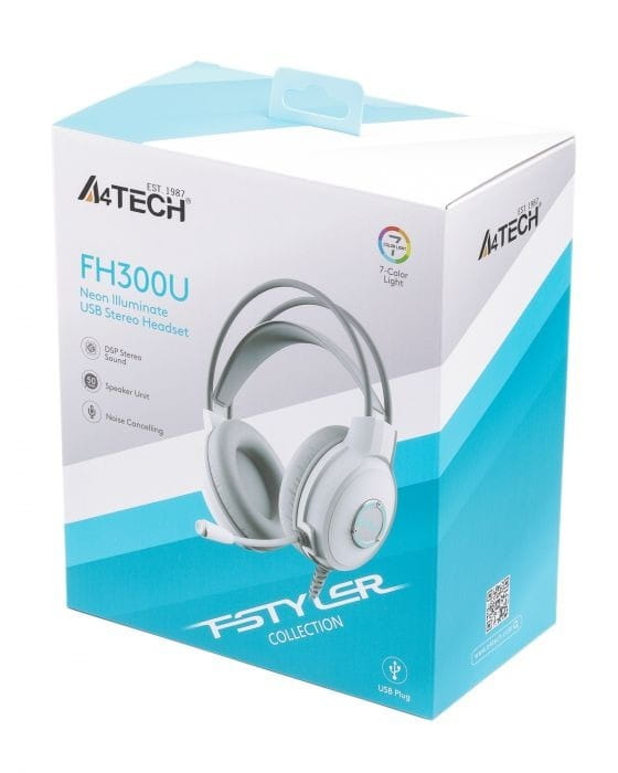 Гарнитура A4Tech FH300U White