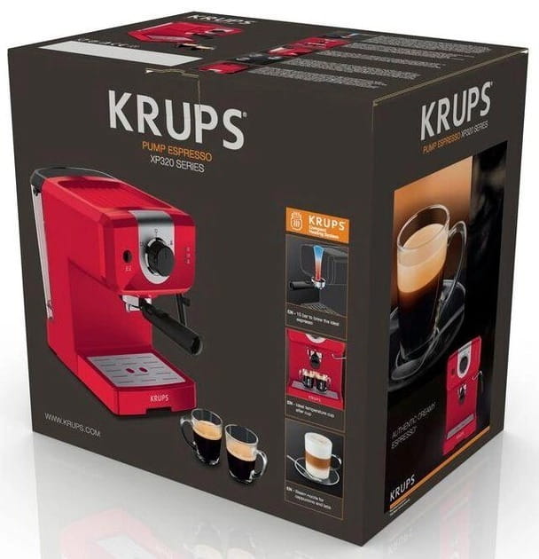 Кофеварка рожковая Krups Opio XP320530