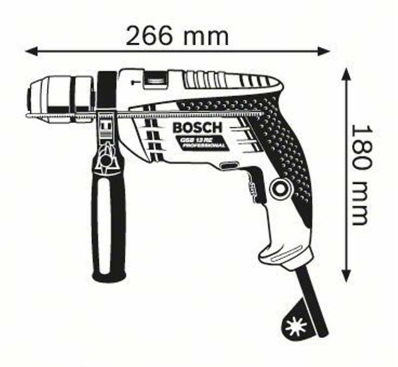 Электродрель Bosch GSB 13 RE (0601217100)