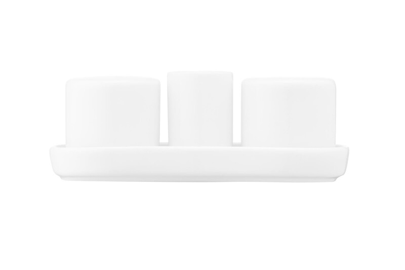 Набор для соли и перца Ardesto 16х6 см White (AR3736)