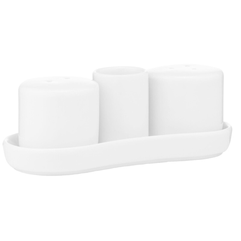 Набор для соли и перца Ardesto 16х6 см White (AR3736)