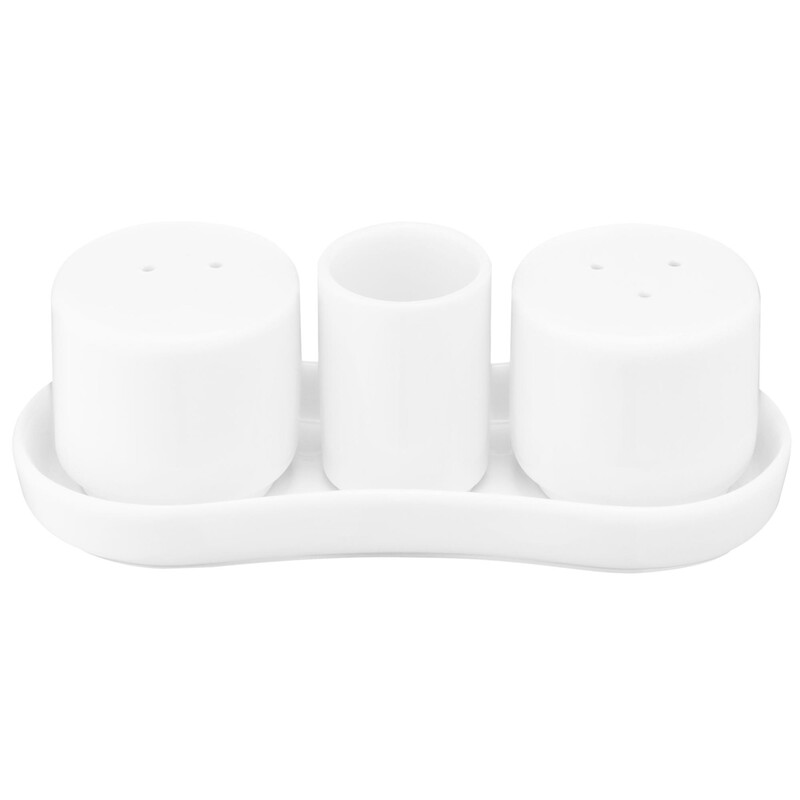Набор для соли и перца Ardesto 16х6 см White (AR3736)