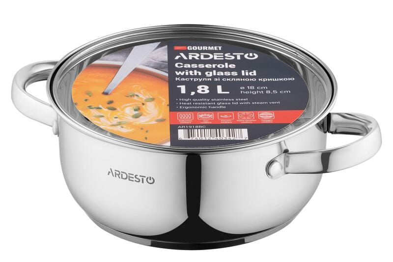 Кастрюля Ardesto Gemini Gourmet Spoleto 18 см 1.8 л (AR1958GSS)