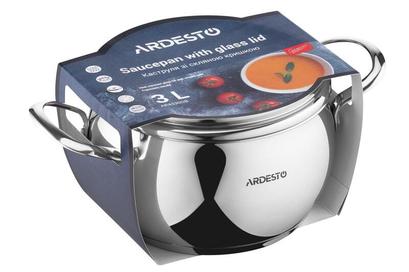 Кастрюля Ardesto Gemini Liguria 18 см 3 л (AR4330GB)