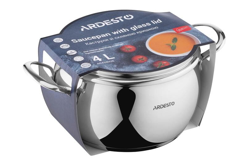 Кастрюля Ardesto Gemini Liguria 20 см 4 л (AR4340GB)
