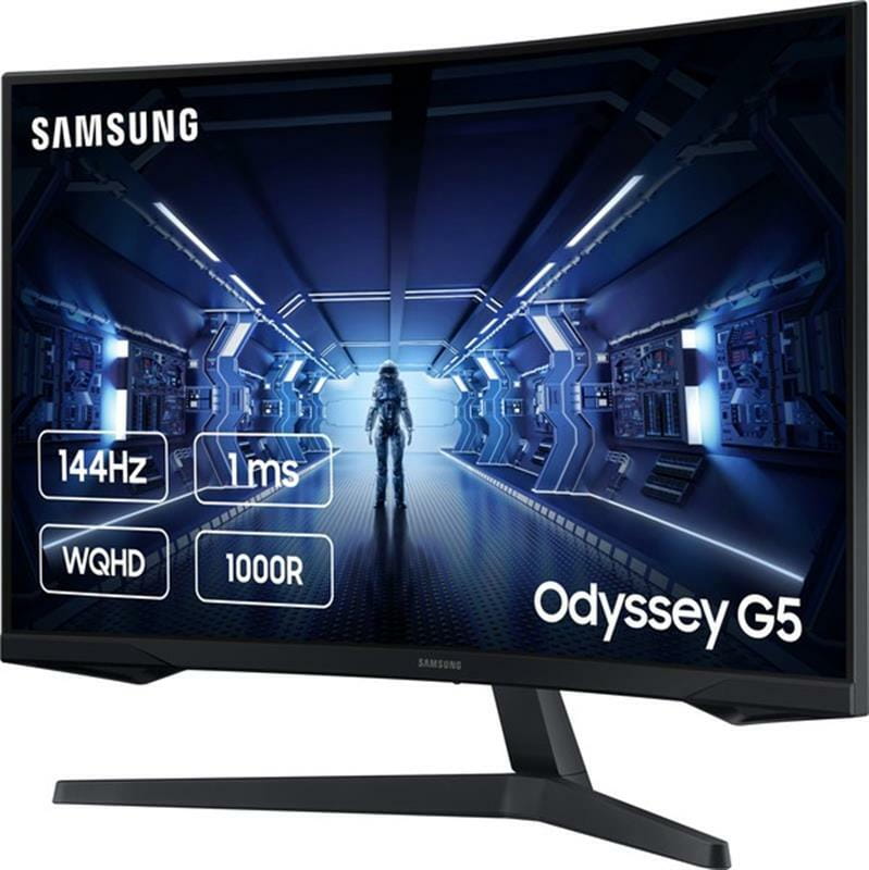 Монитор Samsung 31.5" Odyssey G5 (LC32G55TQBIXCI) VA Black Curved 144Hz