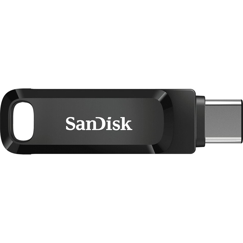 Флеш-накопитель USB 64GB Type-C SanDisk Dual Drive Go Black (SDDDC3-064G-G46)