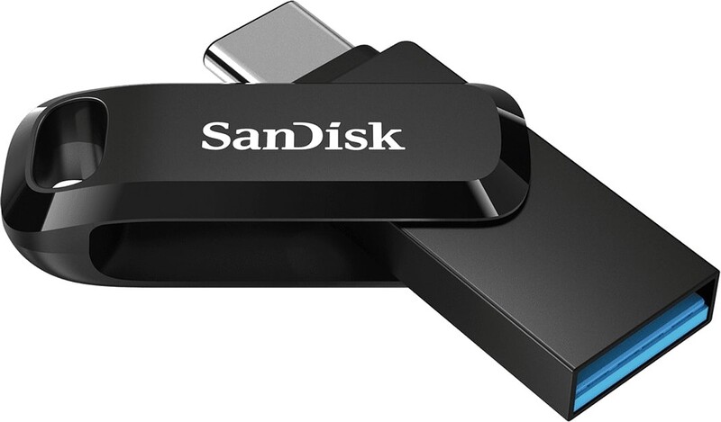 Флеш-накопитель USB 64GB Type-C SanDisk Dual Drive Go Black (SDDDC3-064G-G46)