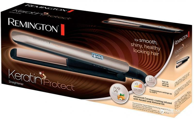 Утюжок (выпрямитель) для волос Remington S8540 Keratin Protect