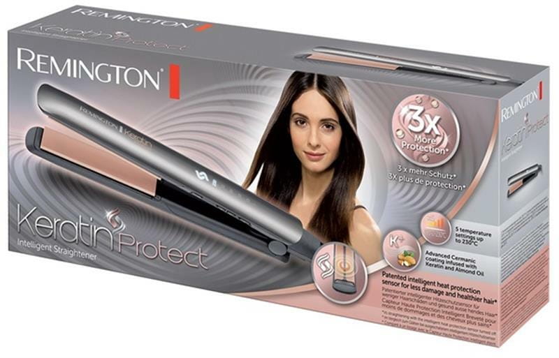 Утюжок (выпрямитель)  для волос Remington S8598 Keratin Protect