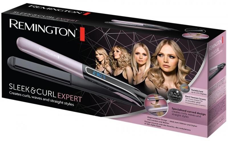 Утюжок (выпрямитель) для волос Remington S6700 Sleek & Curl Expert
