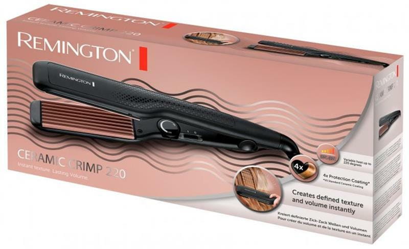 Выпрямитель-гофре для волос Remington S3580 Ceramic Crimp 220