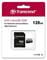 Фото - Карта памяти MicroSDXC 128GB UHS-I/U1 Class 10 Transcend 350V + SD-адаптер (TS128GUSD350V) | click.ua