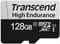 Фото - Карта памяти MicroSDXC 128GB UHS-I/U1 Class 10 Transcend 350V + SD-адаптер (TS128GUSD350V) | click.ua